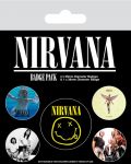 Комплект значки Pyramid Music: Nirvana - Albums - 1t