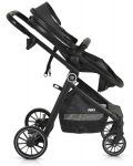 Комбинирана бебешка количка Moni - Rio, черна - 7t