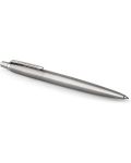 Комплект писалка Parker Jotter Stainless Steel - С химикалка, сребристо покритие - 3t