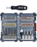 Комплект битове и накрайници Bosch - Еxtra Hard, 44 части, с ръчна отвертка - 1t