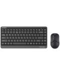 Комплект мишка и клавиатура A4tech - FG1112 Fstyler, безжичен, черен - 1t