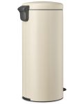 Кош за отпадъци с педал Brabantia - NewIcon, 30 L, бежов - 4t