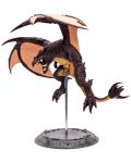 Комплект екшън фигури McFarlane Games: World of Warcraft - Red Highland & Black Proto-Drake, 28 cm - 9t