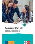 Kompass DaF B2 Medienpaket (4 Audio-CDs + 1 DVD) - 1t