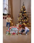 Коледен календар HaPe International - Коледна гара, с дървени играчки - 7t