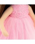 Комплект дрехи за кукла Orange Toys Sweet Sisters - Розова рокля с рози - 3t