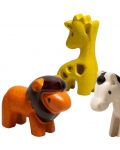Комплект дървени играчки PlanToys - Животни - 2t