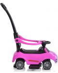 Кола с дръжка Moni - Rider, розова - 4t
