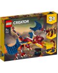 Конструктор LEGO Creator 3 в 1 - Огнен дракон (31102) - 1t