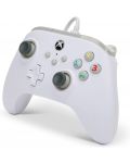 Контролер PowerA - PC/Xbox One/Series X/S, жичен, White - 3t