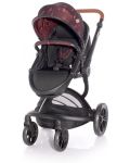 Комбинира детска количка Lorelli - Lumina, червена - 3t