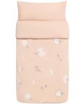 Комплект детски чаршафи Baby Clic - Nuit Pink, 60 х 120 cm - 1t