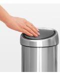 Кош за отпадъци Brabantia - Touch Bin, 3 l, Matt Steel - 4t