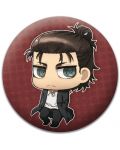 Комплект значки ABYstyle Animation: Attack on Titan - Chibi Characters - 2t