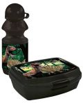 Комплект Derform - Dinosaur, бутилка и кутия за храна - 1t
