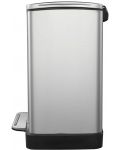 Кош за отпадъци EKO Europe - E-Cube, 12 l, хром мат - 2t