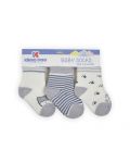 Комплект бебешки термо чорапи KikkaBoo - Памучни, 2-3 години, 3 чифта - 1t