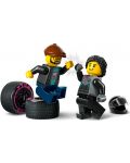Конструктор LEGO City - Състезателна кола и камион за превоз на автомобили (60406) - 7t