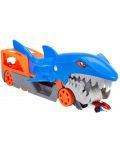 Комплект Mattel Hot Wheels - Автовоз акула, с 1 кола - 4t