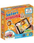 Комплект говорещи играчки Jagu - Сафари, 12 части - 1t