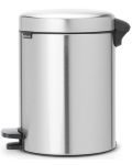 Кош за отпадъци Brabantia - NewIcon, 5 l, Matt Steel Fingerprint Proof - 2t