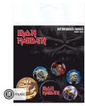 Комплект значки GB eye Music: Iron Maiden - Mix - 8t