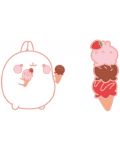 Комплект значки ABYstyle Animation: Molang - Ice Cream - 1t
