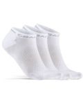 Комплект чорапи Craft - Core Dry, 3 чифта , бели - 1t