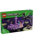 Конструктор LEGO Minecraft - Драконът Ендър и корабът на Края (21264) - 1t