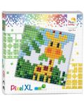 Креативен комплект с пиксели Pixelhobby - XL, Жираф - 1t