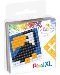 Креативен комплект с пиксели Pixelhobby - Тукан, 4 цвята, 240 части - 1t