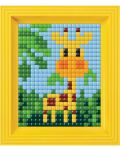 Креативен комплект с рамка и пиксели Pixelhobby - XL, Жираф - 1t