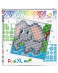 Pixelhobby Креативен хоби комплект с пиксели XL, 23x23 пиксела - Слонче - 1t
