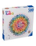 Кръгъл пъзел Ravensburger от 500 части - Понички - 1t