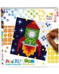 Креативен комплект с пиксели Pixelhobby - XL, Ракета - 1t