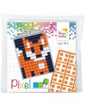 Креативен комплект с пиксели Pixelhobby - Ключодържател, Лисица - 1t