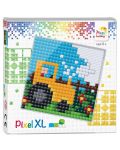 Креативен комплект с пиксели Pixelhobby - XL, Тракторче - 1t