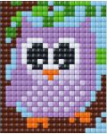 Креативен комплект с пиксели Pixelhobby - XL, Бухал - 2t