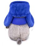 Плюшена играчка Budi Basa - Коте Басик с лилава ушанка и шалче, 22 cm - 4t