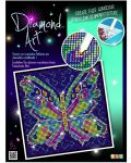 Творчески комплект KSG Crafts Diamond Art – Изкуство с диаманти, Пеперуда - 1t