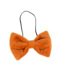 Плюшена играчка Budi Basa - Коте Басик с оранжева папионка, 22 cm - 4t