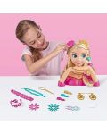Кукла Funville Sparkle Girlz - Модел за прически и маникюр, Принцеса с корона, Deluxe - 5t