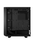 Кутия Fractal Design - Meshify 2 Compact TG Dark, mid tower, черна/прозрачна - 5t