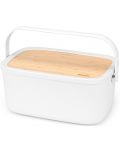 Кутия за хляб Brabantia - Nic, Light Grey - 5t