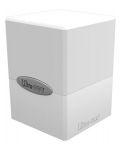 Кутия за карти Ultra Pro Satin Cube - Arctic White (100+ бр.) - 1t