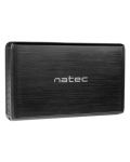 Кутия за твърд диск Natec - Rhino SATA 3.5", USB 3.0, сива - 2t