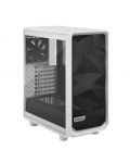 Кутия Fractal Design - Meshify 2 Compact Clear, mid tower, бяла/прозрачна - 2t
