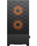 Кутия Fractal Design - Pop Air RGB, mid tower, оранжева/черна/прозрачна - 2t