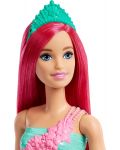 Кукла Barbie Dreamtopia - С тъмнорозова коса - 2t