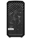 Кутия Fractal Design - Torrent Compact, mid tower, черна/прозрачна - 2t